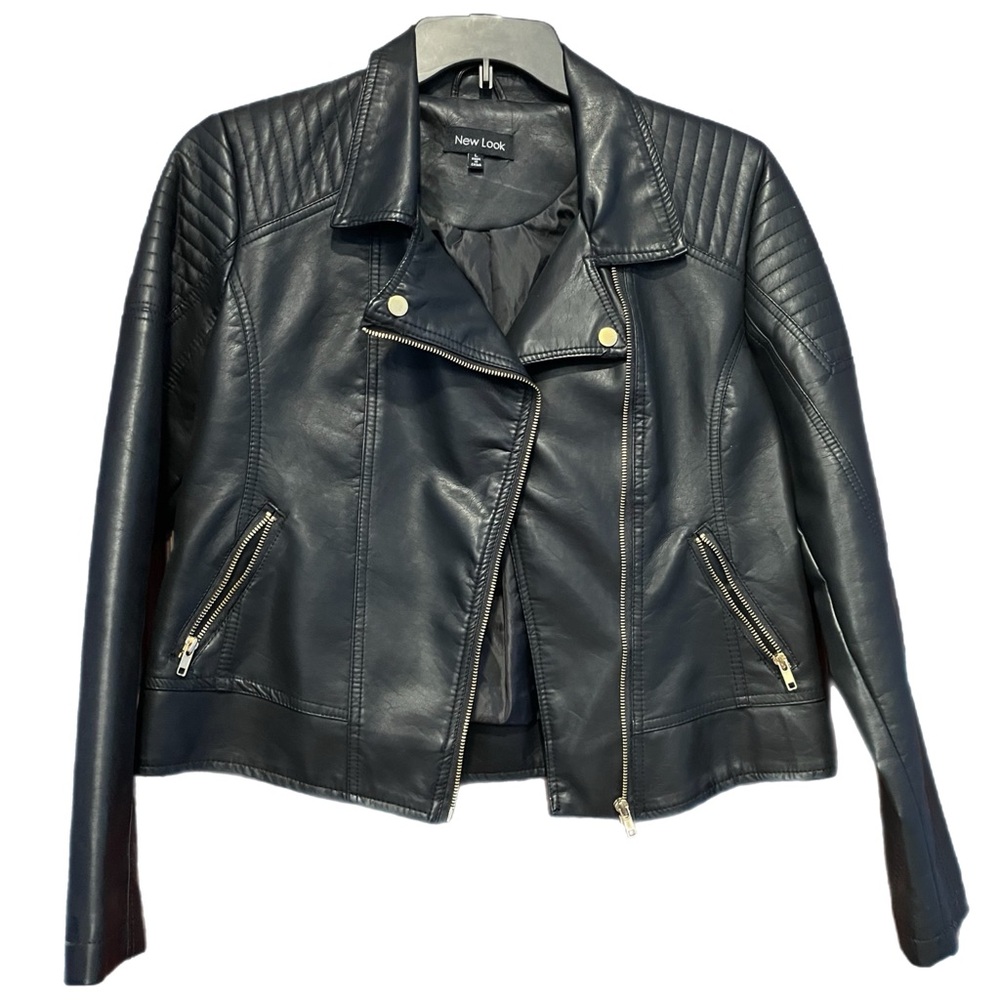 New Look Black Leather Jacket